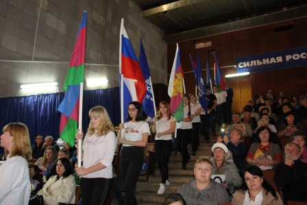 В Тбилисском районе состоялось праздничное мероприятие, посвященное дню рождения Партии «Единая Россия»