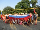 В Нововладимировской на улице Набережной прошел концерт, посвященный Дню флага России