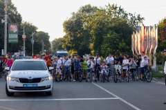В Тбилисском районе прошла ВелоНочь 