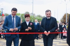 В Тбилисском районе открылся фонтан