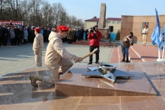 В станице Ловлинской Тбилисского района открыли мемориальный комплекс