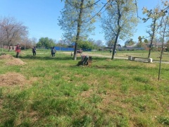 Прошел субботник в Геймановском поселении