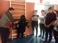 В спортивном комплексе "Олимп" сдают нормативы ГТО