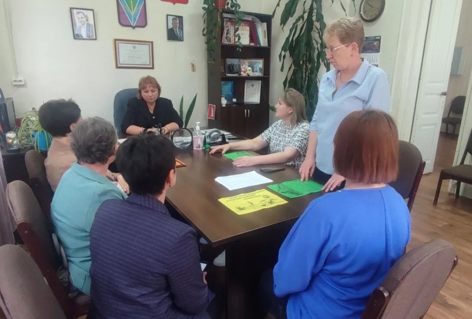 В станице Геймановской состоялись совещания по вопросам бережного отношения к окружающей среде