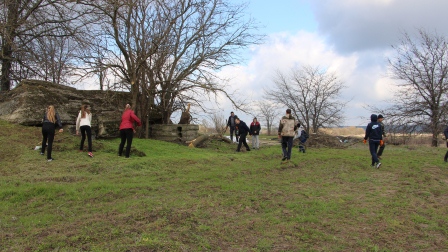 В Тбилисском районе восстанавливают ДОТы