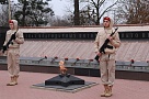 В Тбилисском районе почтили память погибших в Чеченской республике