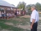 И.о. главы Нововладимировского сельского поселения В.В. Диков провел сход граждан