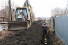 Продолжается строительство газопровода высокого давления в хуторе Песчаном Тбилисского района