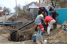 В Тбилисской ведется замена более 1 км водопроводных сетей