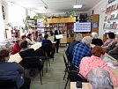 В конце февраля состоялась очередная встреча в клубе «6 соток» в районной библиотеке