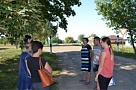 Сход с жителями ул. Красной хут. Песчаного провела Н.В. Палатина