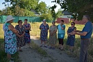 Продолжаются встречи с жителями села Ванновского